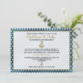 Uitnodigingen van de militaire aftredingspartij (Staand voorkant)