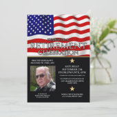 Uitnodigingen van de militaire aftredingspartij (Staand voorkant)