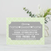 Uitnodigingen van de moderne partij voor de opwarm (Staand voorkant)