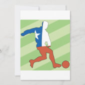 Uitnodigingen van de nationale voetbalspeler (Voorkant)