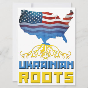 Uitnodigingen van de Oekraïnse Amerikaanse Roots P