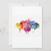 Uitnodigingen van de partij Birthday (Achterkant)