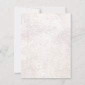 Uitnodigingen van de partij Fall Leaves Wine en Ch (Achterkant)