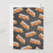 Uitnodigingen van de partij Food Truck (Achterkant)