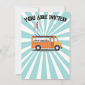 Uitnodigingen van de partij Food Truck (Achterkant)