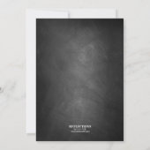 Uitnodigingen van de partij Hawaiian Luau (Achterkant)