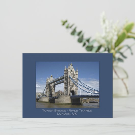 Uitnodigingen van de partij Londen, Engeland (Staand voorkant)