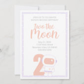 Uitnodigingen van de partij Ruimtemeisjes (Voorkant)