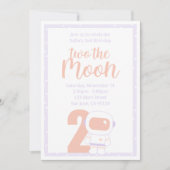 Uitnodigingen van de partij Ruimtemeisjes (Voorkant)