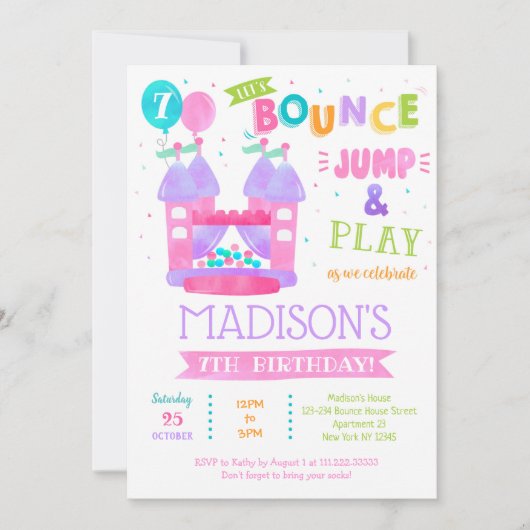 Uitnodigingen van de Partij van de Dagen van het H (Voorkant)