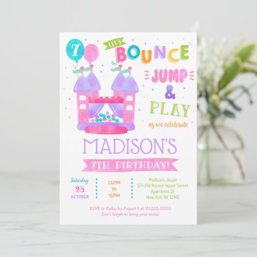 Uitnodigingen van de Partij van de Dagen van het H (Staand voorkant)