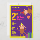 Uitnodigingen van de partij van de geboorte van he (Voorkant)