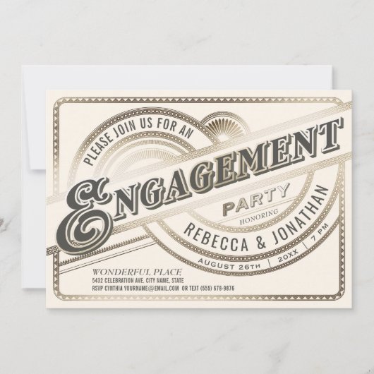 Uitnodigingen van de Partij van de Overeenkomst -  (Voorkant)