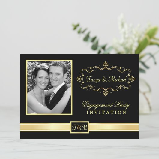 Uitnodigingen van de Partij van de Overeenkomst me (Staand voorkant)