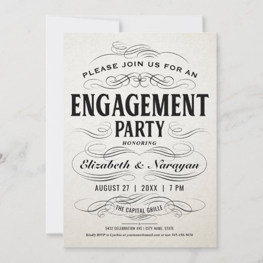 Uitnodigingen van de Partij van de Overeenkomst  S (Voorkant)