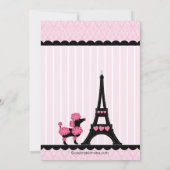 Uitnodigingen van de Partij van de Partij van de D (Achterkant)