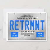 Uitnodigingen van de Partij van de Pensionering va (Voorkant)