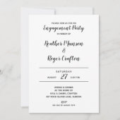 Uitnodigingen van de partij van de persoonlijke IN (Voorkant)