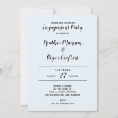 Uitnodigingen van de partij van de persoonlijke IN (Voorkant)