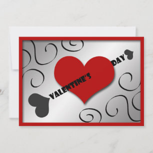 Uitnodigingen van de Partij van de Valentijnsdag v