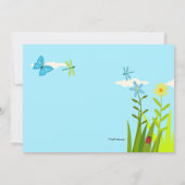 Uitnodigingen van de partij van het voorjaar van d (Achterkant)