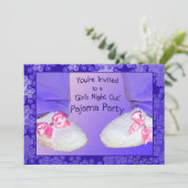 Uitnodigingen van de Partij van Pajama (Staand voorkant)