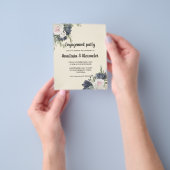 Uitnodigingen van de Partij voor de Begroting . Flyer (Hand)