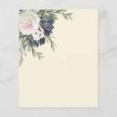 Uitnodigingen van de Partij voor de Begroting . Flyer (Achterkant)