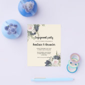 Uitnodigingen van de Partij voor de Begroting . Flyer (Enkel)