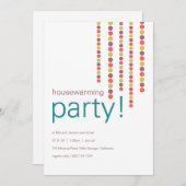 Uitnodigingen van de Partij voor de opwarming van  (Voorkant / Achterkant)