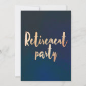 Uitnodigingen van de Partij voor de Pensionering v (Achterkant)