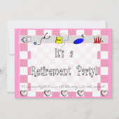 Uitnodigingen van de Partij voor de Pensionering v (Voorkant)