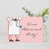 Uitnodigingen van de Partij voor de Pensionering v (Staand voorkant)