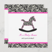 Uitnodigingen van de Partij voor de Raketende Paar (Voorkant / Achterkant)