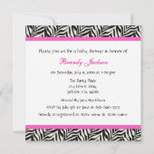 Uitnodigingen van de Partij voor de Raketende Paar (Achterkant)