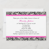 Uitnodigingen van de Partij voor de Raketende Paar (Achterkant)