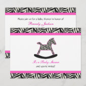 Uitnodigingen van de Partij voor de Raketende Paar (Voorkant / Achterkant)