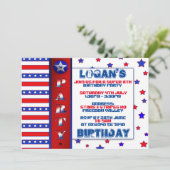 Uitnodigingen van de Partij voor de Stars en Strip (Staand voorkant)