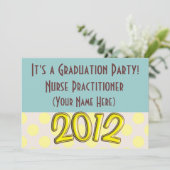 Uitnodigingen van de Partij voor de Verpleegkundig (Staand voorkant)