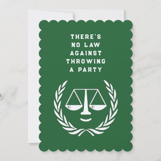 Uitnodigingen van de Partij voor de Wettelijke Sch (Voorkant)