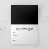 uitnodigingen van de partij voor het testen van el (Binnen)