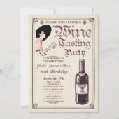 Uitnodigingen van de partij voor het testen van wi (Voorkant)