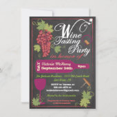 Uitnodigingen van de partij voor het testen van wi (Voorkant)