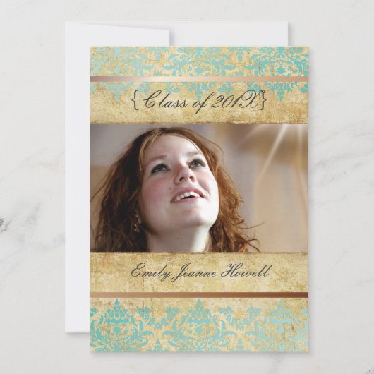 Uitnodigingen van de partij voor schade/Afstudere (Voorkant)