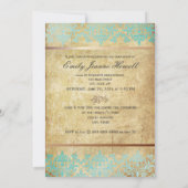 Uitnodigingen van de partij voor schade/Afstudere (Achterkant)