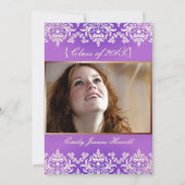 Uitnodigingen van de  partij voor schade/Afstudere (Voorkant)