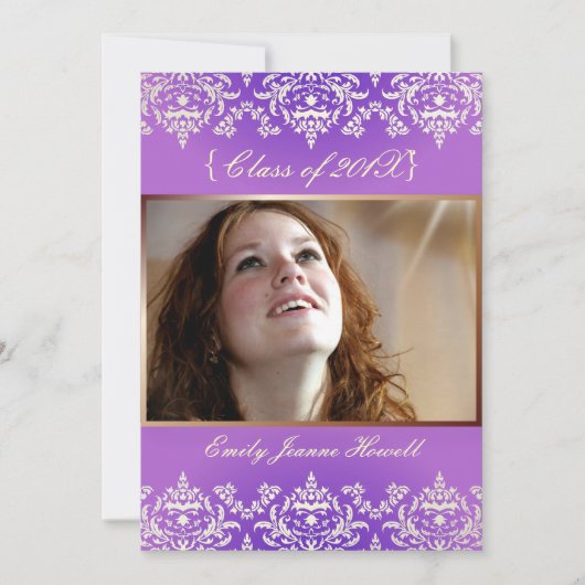 Uitnodigingen van de partij voor schade/Afstudere (Voorkant)