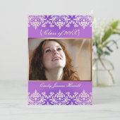 Uitnodigingen van de  partij voor schade/Afstudere (Staand voorkant)