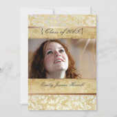 Uitnodigingen van de  partij voor schade/Afstudere (Voorkant)