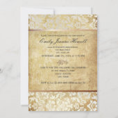 Uitnodigingen van de  partij voor schade/Afstudere (Achterkant)